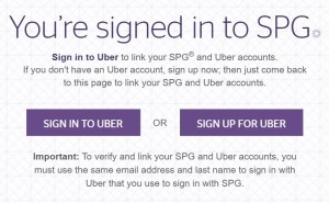 Primeiro passo, sincronizando SPG e Uber