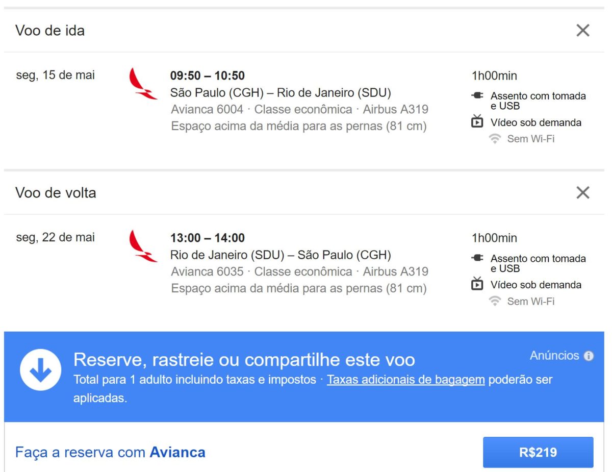 Exemplo promoção Super CashBack Méliuz e Avianca Brasil