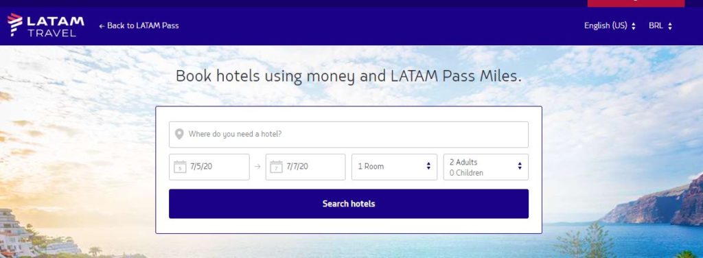 Resgate de pontos Latam Pass para reserva de hotéis na plataforma Rocketmiles - Funcionando para clientes fora do Brasil