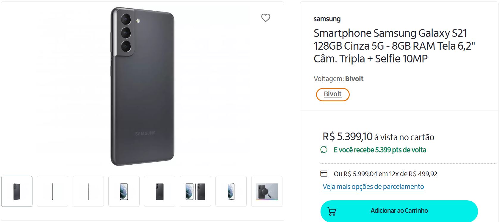 Samsung Galaxy S21 chega no Brasil a partir de R$ 5.999; veja as